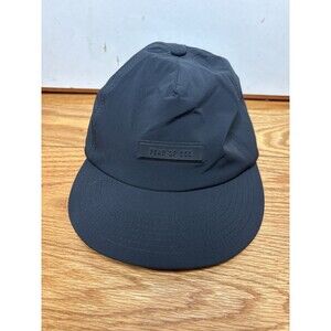 Fear of God Essentials Baseball Hat Black One Size Cap OSFM Streetwear Casual